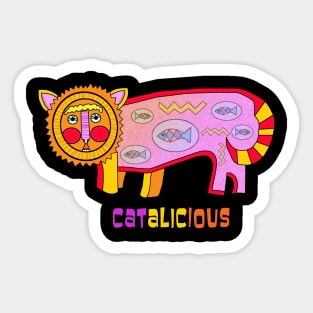 Catalicious Sticker